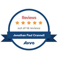 Reviews | 5 Stars out of 16 reviews | Jonathan Paul Crannell | Avvo